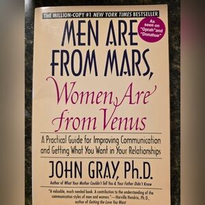 💥4 for $25💥 Mens Are From Mars, Women Are From Venus By John Gray